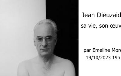 Jean Dieuzaide, sa vie, son œuvre, par Emeline Moro, jeudi 19 octobre 2023, 19 h